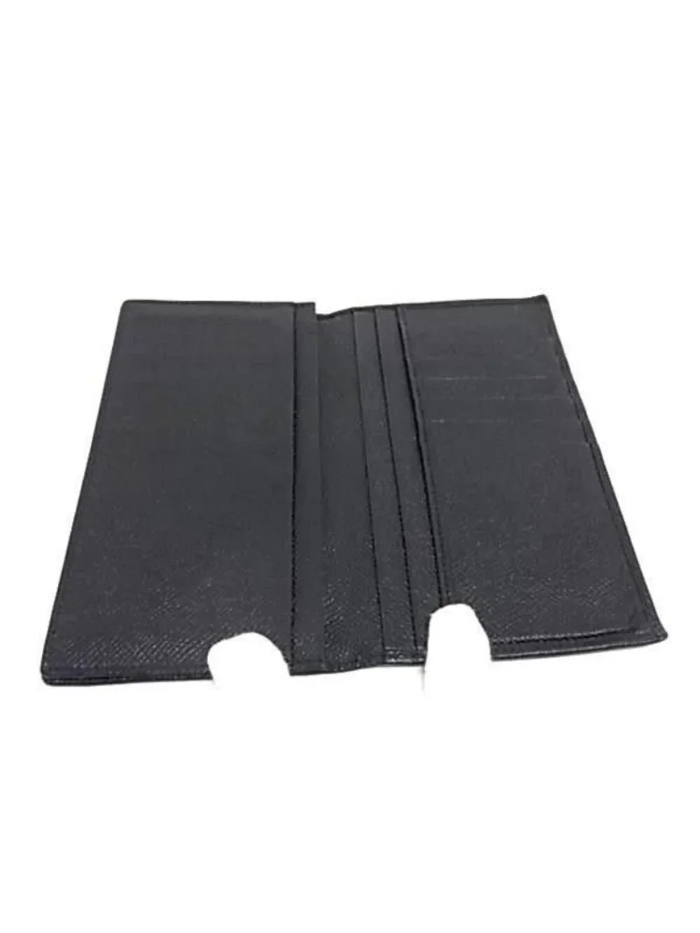 Bvlgari Wallet Classico Black Gray Leather Billfold